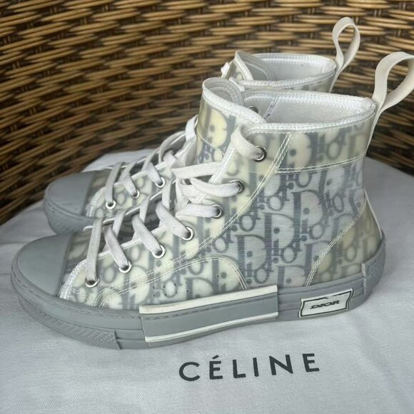 DIOR B23 High-Top Fashion Sneakers - Picture 1 of 3